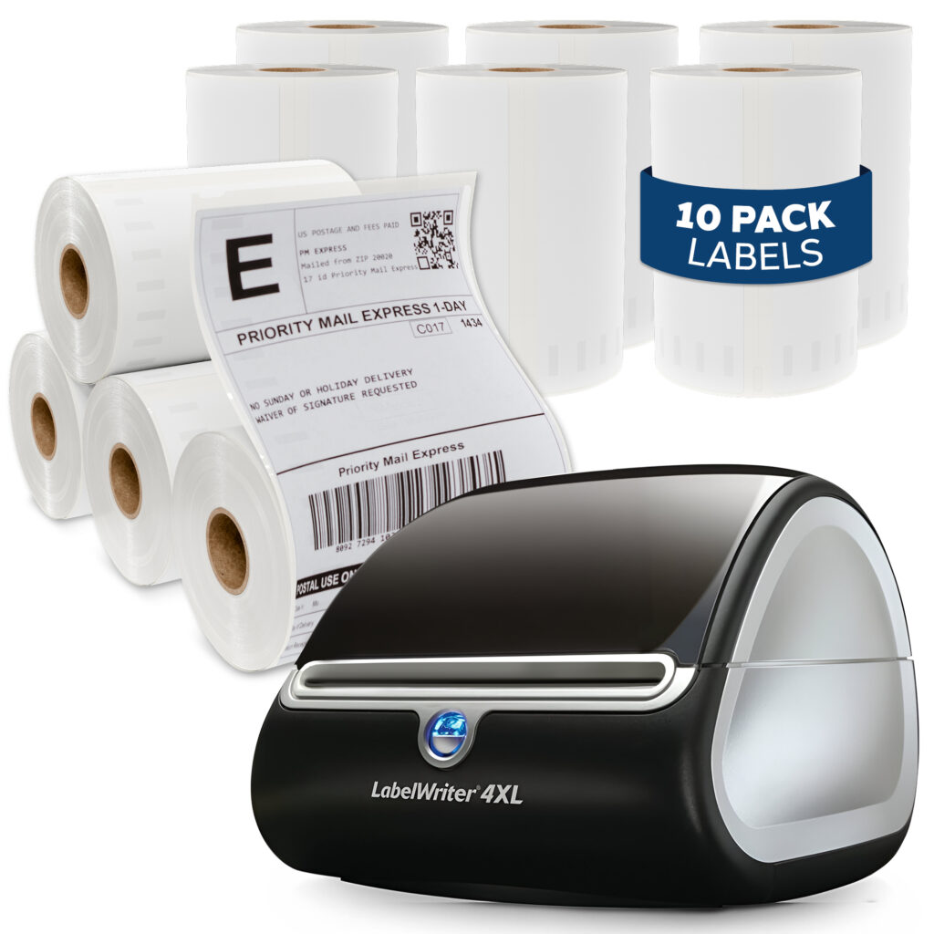 2500 4x6 Thermal Label Roll Compatible with Dymo