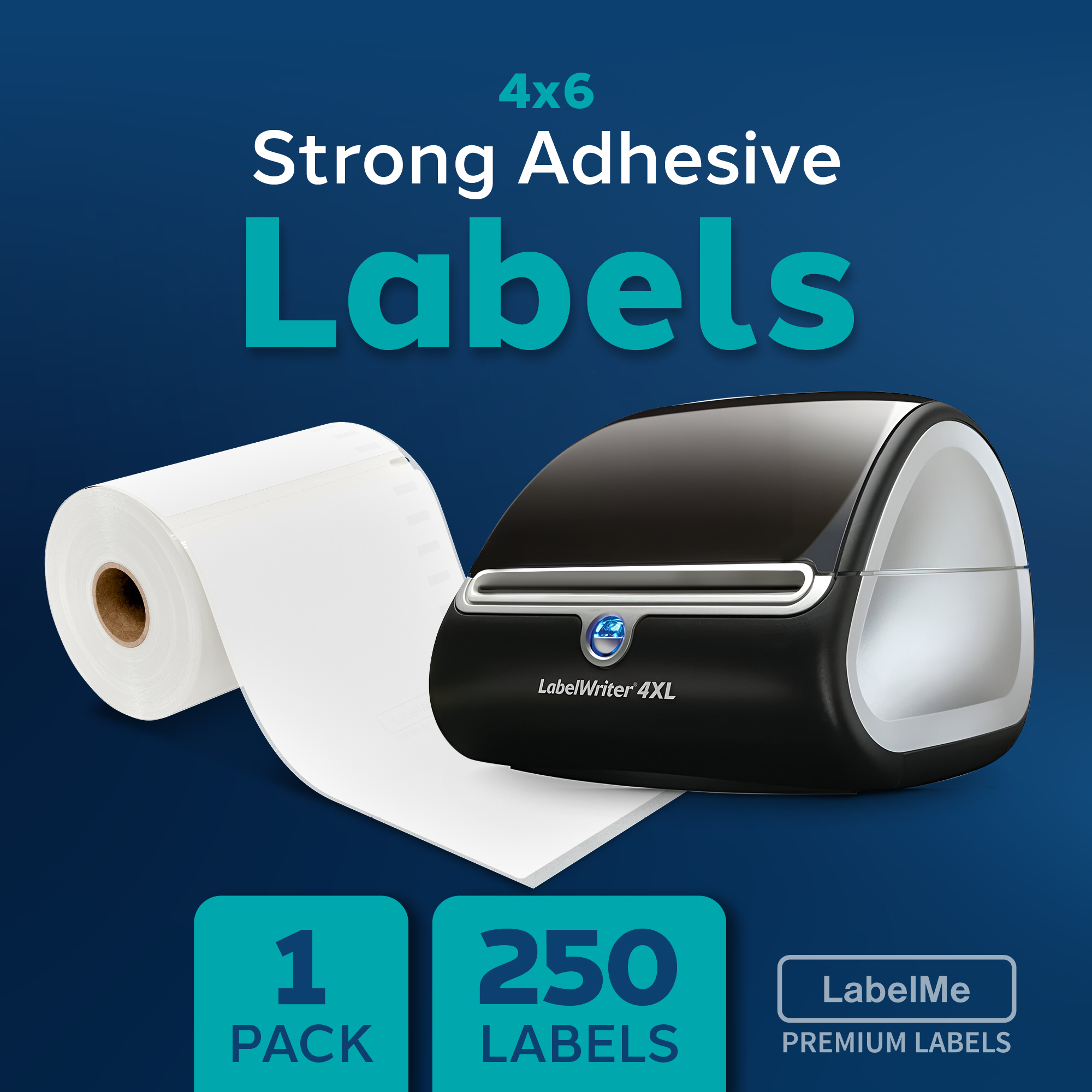 250 4x6 Thermal Label Roll Compatible with Dymo - Image 3
