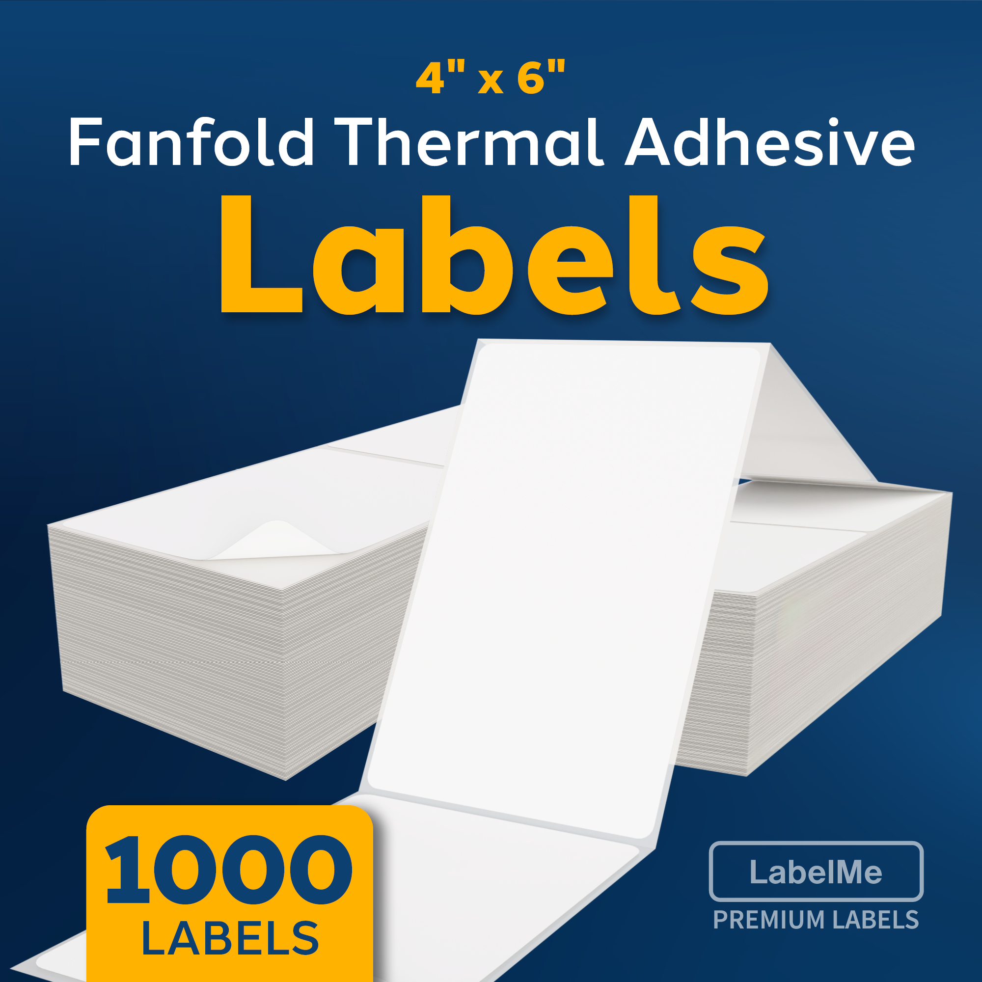1000 4x6 Fanfold Thermal Labels - Image 3